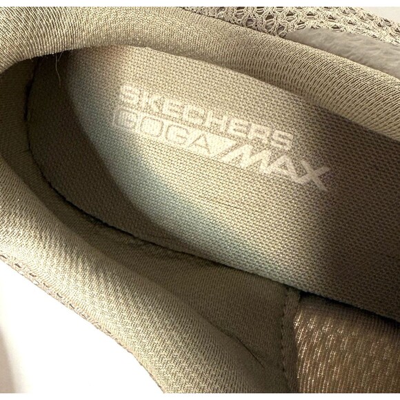 Skechers Go Walk Max Effort Gen 5 Men Size 11 Athletic Sneakers Taupe Mesh 54601 - Picture 9 of 10